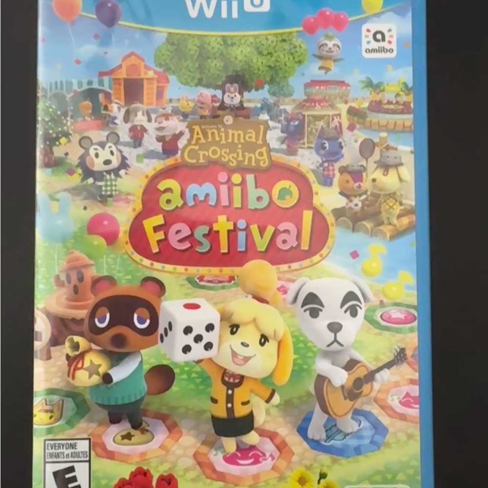 Animal Crossing Amiibo Festival Wii U sealed
